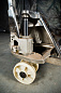 Тележка гидравлическая 2500 кг 1150 мм BX нержавеющая сталь уценённая (нейлоновые колеса)