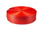 Лента текстильная 5:1 125 мм 15000 кг big box (красный) (J)