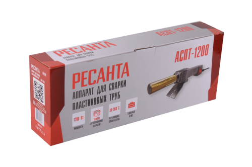 Аппарат для сварки пластиковых труб АСПТ-1200 Ресанта фото 9