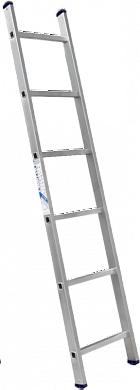 Лестница 1-секционная алюминиевая SC1006 
1*6 приставная