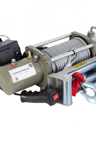 Лебедка автомобильная TOR ЛА S10000 г/п 4536 кг 28 м 12V фото 6