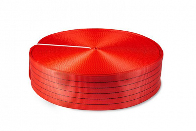 Лента текстильная 5:1 150 мм 15000 кг (красный) 
(A)