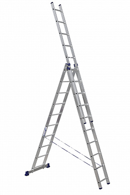 Лестница 3-секционная алюминиевая SC3010 
3*10 универсальная