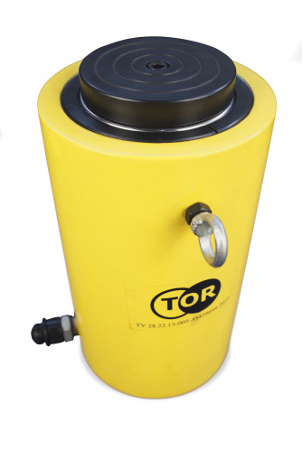 Домкрат гидравлический телескопический TOR HHYG-15510D (ДТ15Г510) 15 т (3 уровня) фото 3