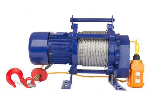 Лебедка CD-300-A (KCD-300 kg, 380 В) с канатом 100 
м