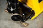 Тележка гидравлическая 1500 кг 1150 мм HLS1500Q с ножничным подъемом (полиуретановые колеса) (Z)