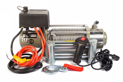 Лебедка автомобильная ЛА S12000 г/п 5443 кг 28 м 12V
